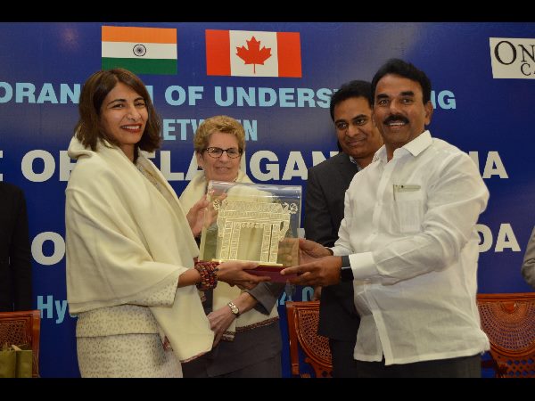 ఒంటారియోతో ఒప్పందాలు