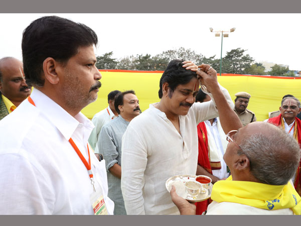 శ్రీవారి సేవలో నాగార్జున శ్రీవారి సేవలో నాగార్జున