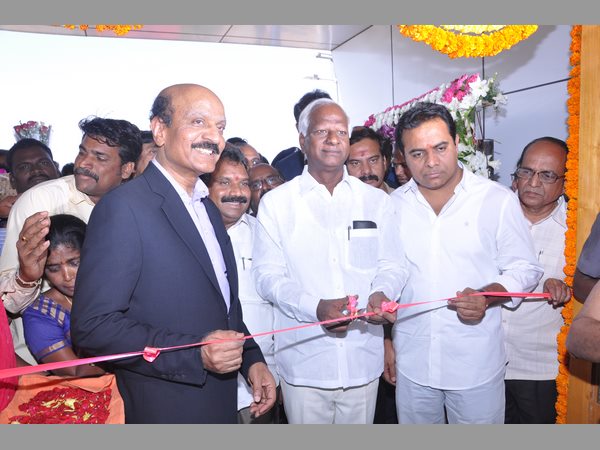 Minister KTR launches it incubation centre in warangal