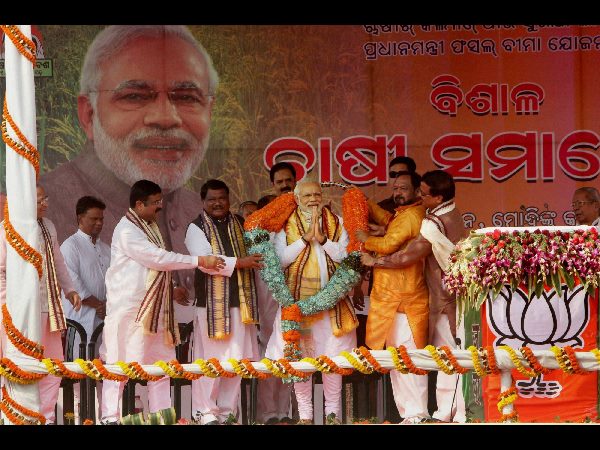 ఒడిశాలో ప్రధాని మోడీ