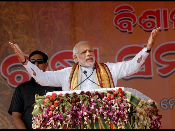 ఒడిశాలో ప్రధాని మోడీ