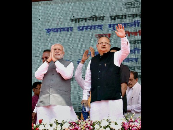 చత్తీస్‌గఢ్‌లో మోడీ