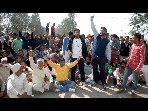 జాట్ల ఆందోళన