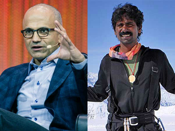 Satya Nadella and Malli Mastan Babu life history in AP books Satya Nadella and Malli Mastan Babu life history in AP books
