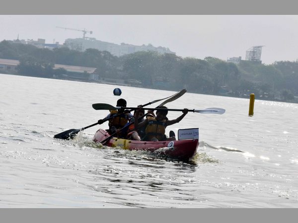 సాగర్‌లో ఉత్సాహంగా సెయిలింగ్ పోటీలు