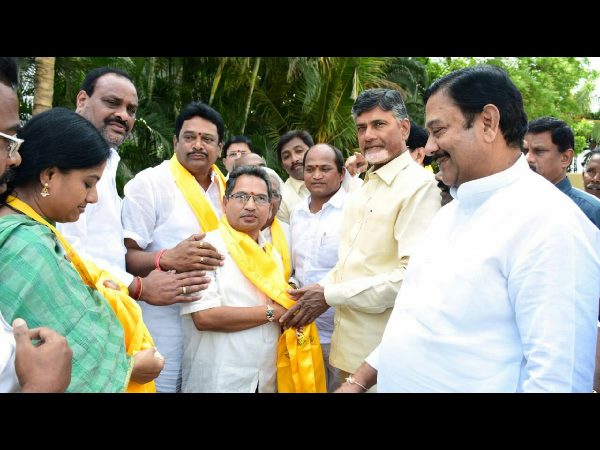 Pathapatnam MLA Venkataramana is joined in TDP 