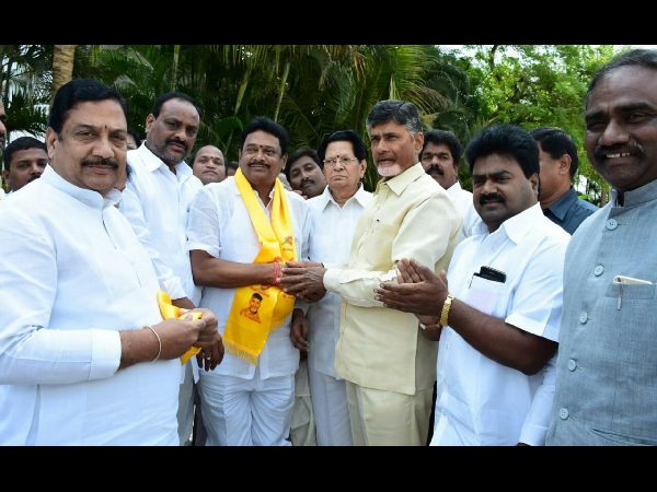 Pathapatnam MLA Venkataramana is joined in TDP 