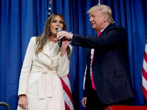 US polls 2016: After Trump's penis size, talks are now on his wife's nude photo US polls 2016: After Trump's penis size, talks are now on his wife's nude photo