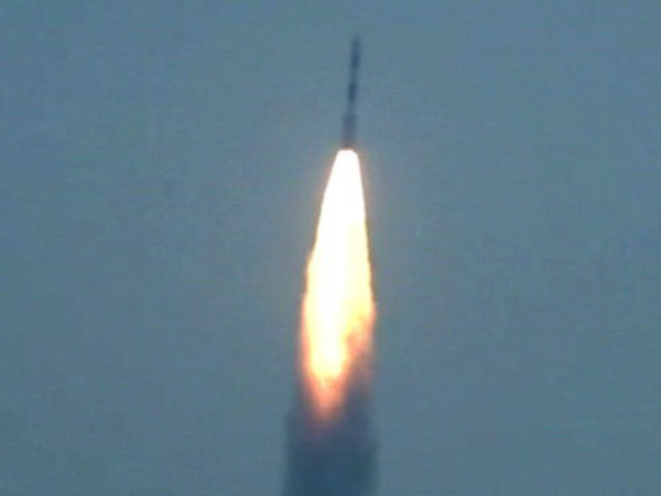 PSLV-C32 lifts off with navigation satellite IRNSS-1F PSLV-C32 lifts off with navigation satellite IRNSS-1F