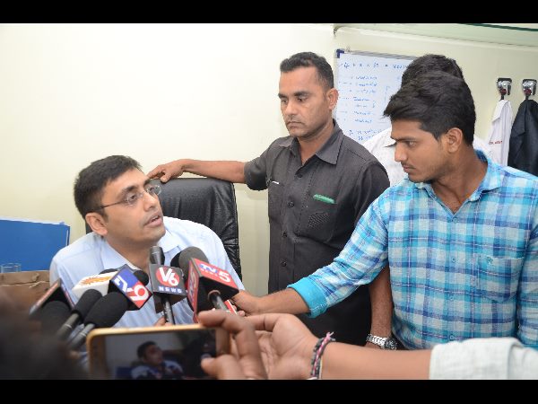 Nikhil Reddy father fires global hospital over his son operation Nikhil Reddy father fires global hospital over his son operation