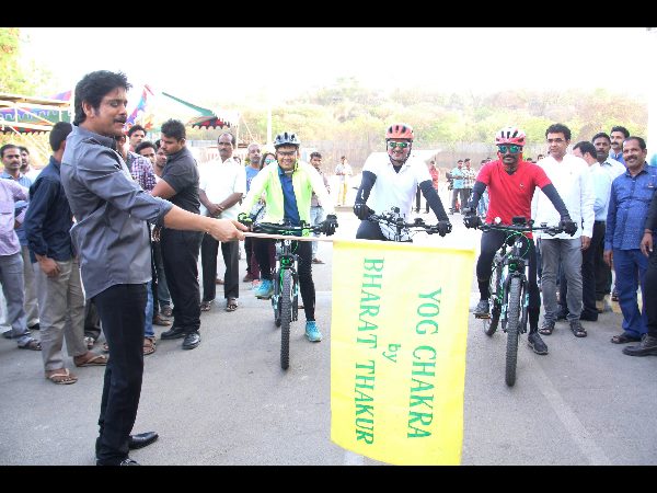  సైకిల్‌పై కింగ్ నాగార్జున