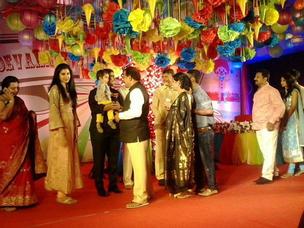 Chandrababu's grandson Devanshu birth day celebrated