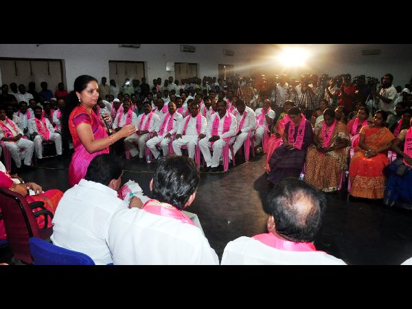 Kalvakuntla Kavitha blames YS Rajasekhar Reddy