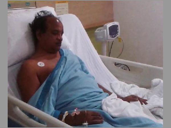 ఆస్పత్రిలో పిన్నమనేని