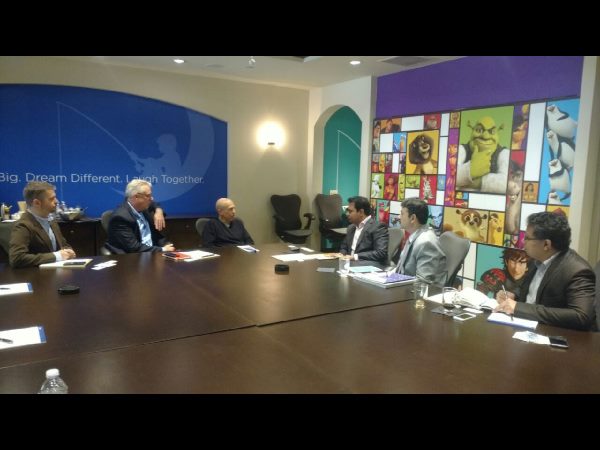 జెఫ్రీతో మంత్రి కెటిఆర్‌ సమావేశం