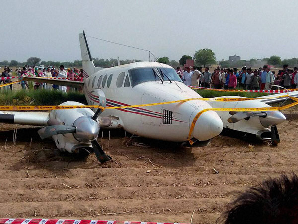 Air Ambulance crash lands near Delhi Airport