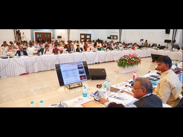 Ap cm responds on People's beliefs at collectors conference at vijayawada Ap cm responds on People's beliefs at collectors conference at vijayawada