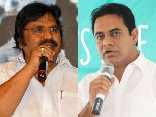 Dasari praises Minister KT Rama Rao Dasari praises Minister KT Rama Rao