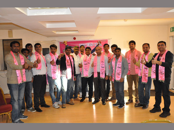 TRS party 15th Anniversary Celebrations at London by nri trs cell