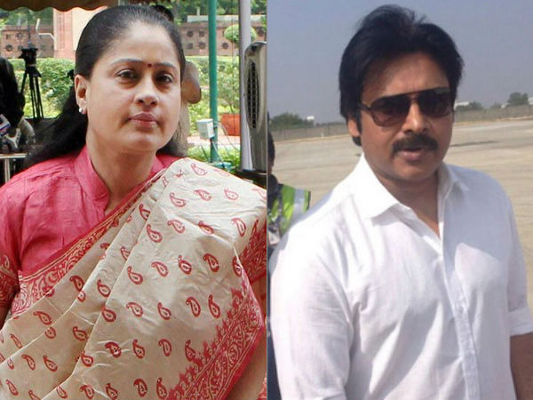 Vijayashanthi in Pawan Kalyan footsteps Vijayashanthi in Pawan Kalyan footsteps
