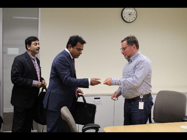 సిలికాన్ వ్యాలీలో కెటిఆర్ సిలికాన్ వ్యాలీలో కెటిఆర్