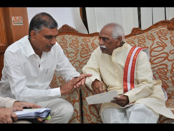 దత్తాత్రేయతో హరీశ్