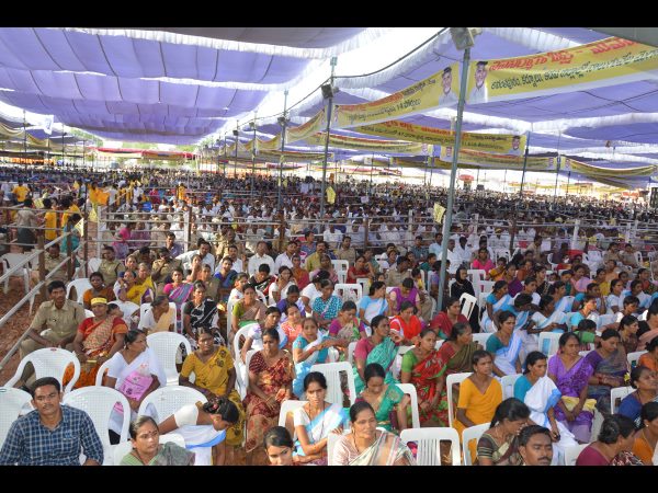 AP CM Chandrababu Speech At Maha Sankalpa Sabha In Kadapa District