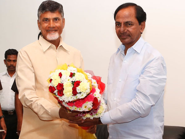 Bifurcation: Chandrababu to take challenges, KCR happy