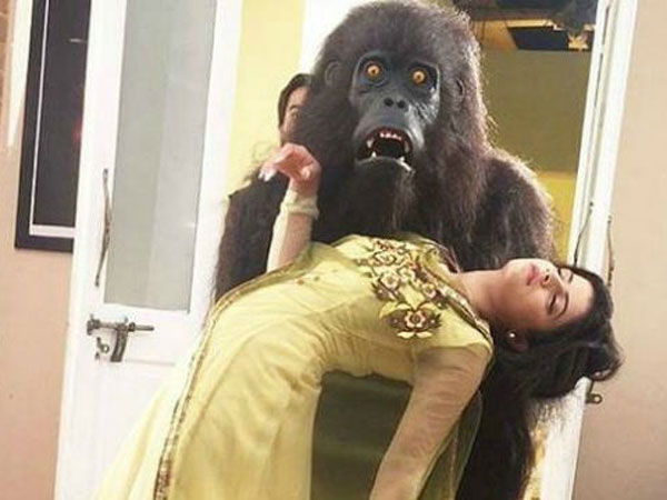 Beyond bizarre: Gorilla to romance leading lady of TV show 'Thapki Pyar Ki' Beyond bizarre: Gorilla to romance leading lady of TV show 'Thapki Pyar Ki'