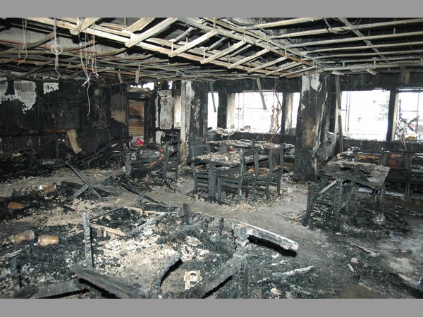 అస్టోరియా హోటల్‌లో అగ్నిప్రమాదం 