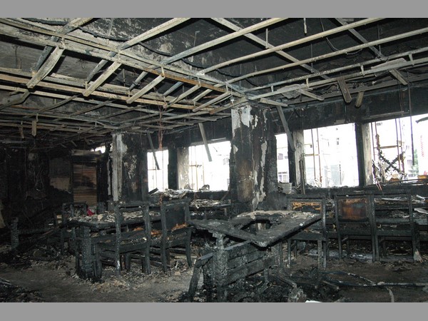 అస్టోరియా హోటల్‌లో అగ్నిప్రమాదం 