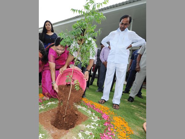 తాత కేసీఆర్తో మనవడు హిమాన్షు తాత కేసీఆర్తో మనవడు హిమాన్షు