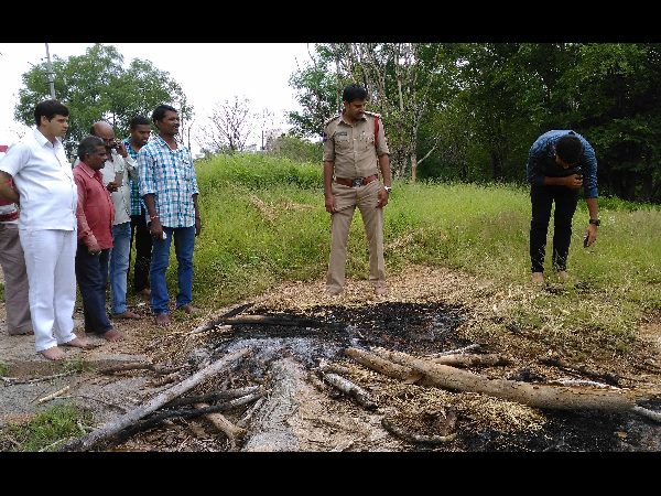 కుక్క పిల్లలు సజీవ దహనం కుక్క పిల్లలు సజీవ దహనం