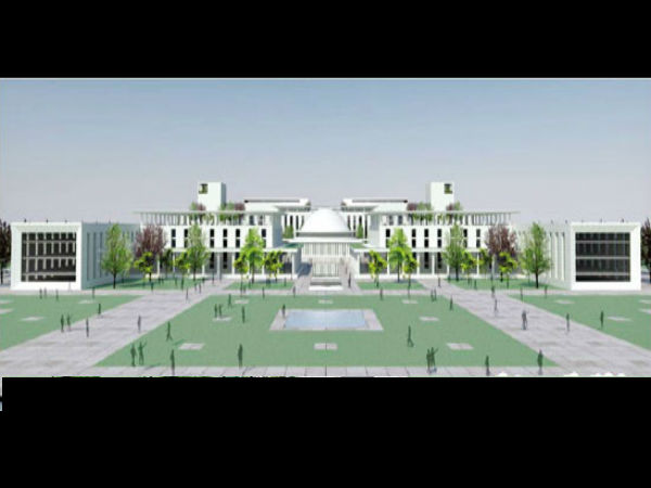 సచివాలయం భవన నమూనా