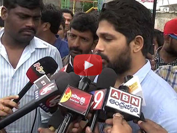 Allu Arjun comments on KCR's Haritha Haram