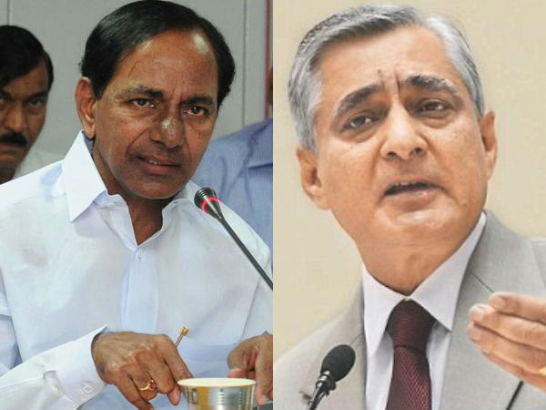 రాజ్‌‌భవన్‌లో సుప్రీం సీజేఐతో కేసీఆర్ భేటీ