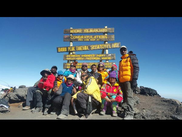 కిలిమంజారోపై త్రివర్ణ పతాకం