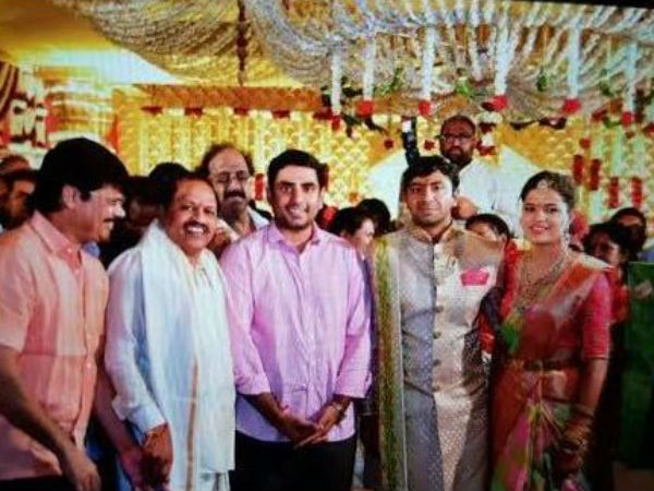 టీడీపీ ఎమ్మెల్సీ కుమార్తె వివహానికి హాజరైన నారా లోకేశ్