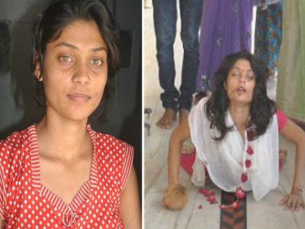 నాలుక కోసుకున్న యువతి