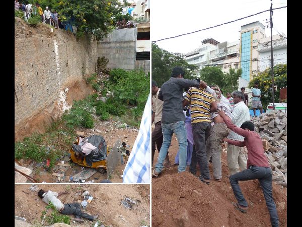 ప్రమాద దృశ్యాలు...