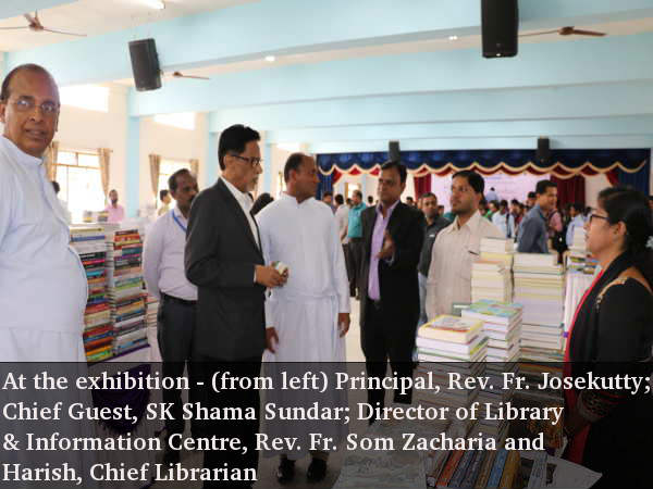 Jnana Darshan book exhibition at Kristu Jayanti College, Bangalore