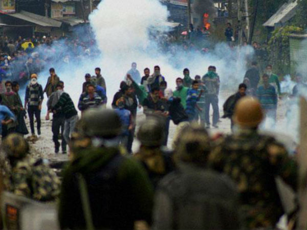 Lashkar terrorist Abu Dujana seen in Kashmir rally Lashkar terrorist Abu Dujana seen in Kashmir rally