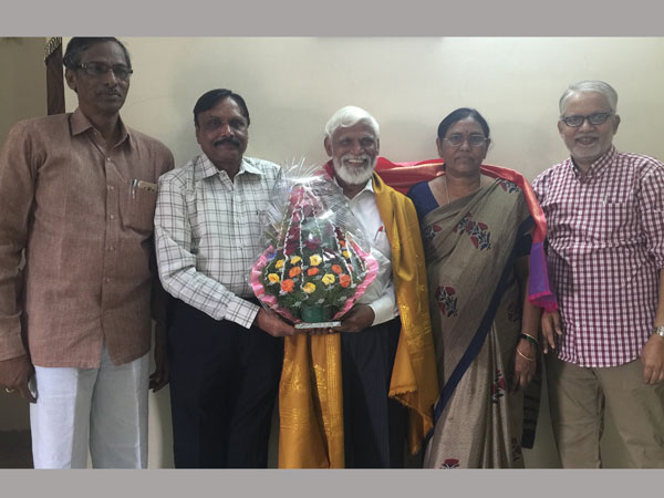 SV Satyanarayana releases BS Ramulu's book SV Satyanarayana releases BS Ramulu's book