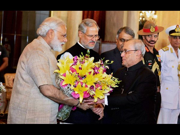 మోడీ-ప్రణబ్