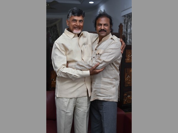 మర్యాదపూర్వకంగా బాబును కలిసిన మోహన్ బాబు