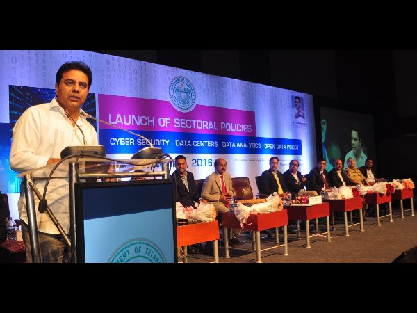  డాటా అనలిటిక్స్ పాలసీని విడుదల చేసిన మంత్రి కేటీఆర్