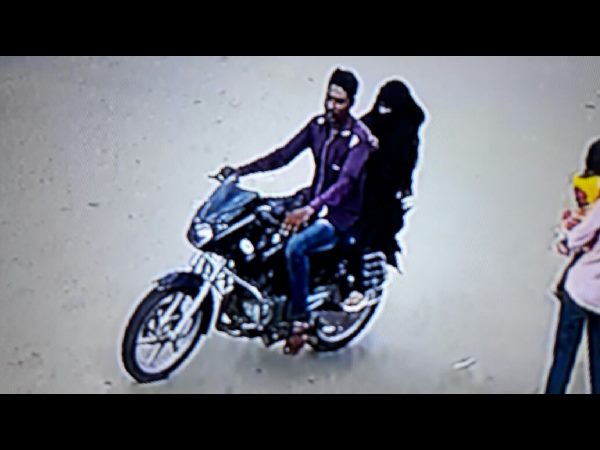 నిందితుడితో బాధితురాలు