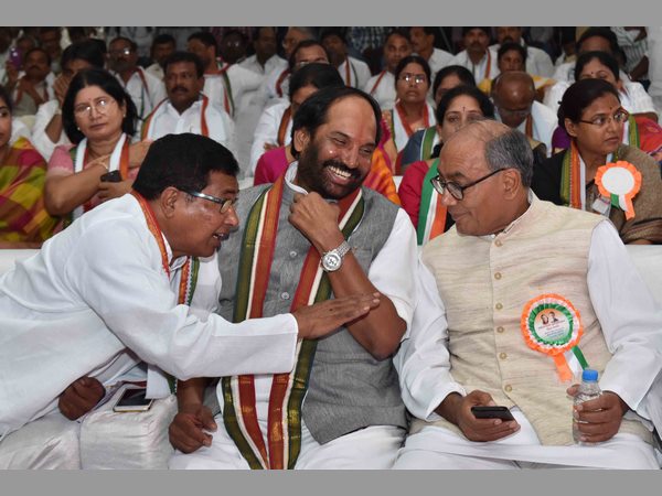 దిగ్విజయ్‌తో జానా, ఉత్తమ్