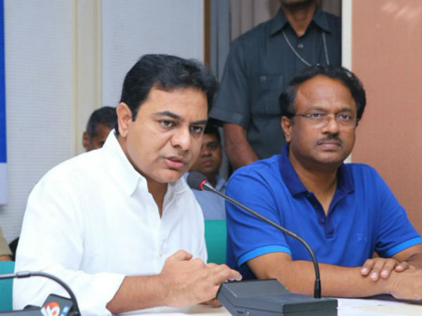 మంత్రి కేటీఆర్ సమీక్ష మంత్రి కేటీఆర్ సమీక్ష