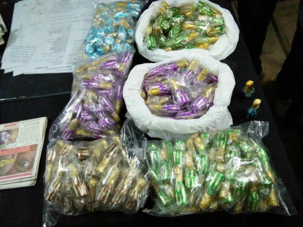 Excise Officials Raid Liquor Chocolate Manufacturer In Hyderabad